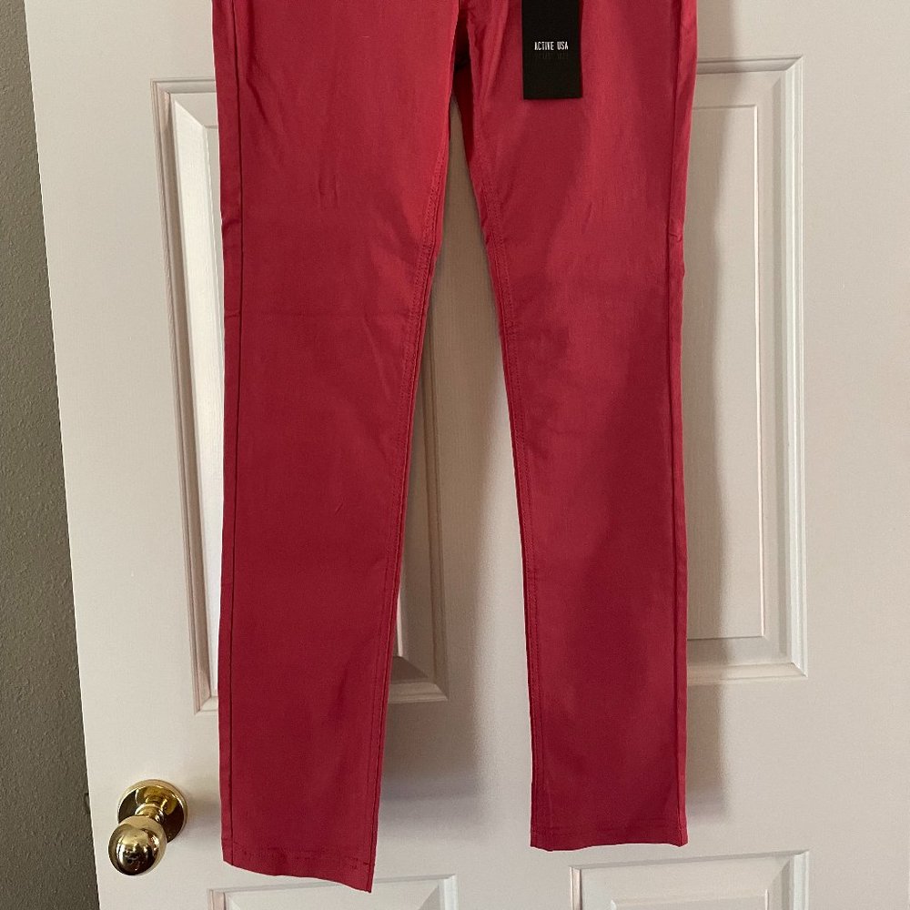 Red jeans